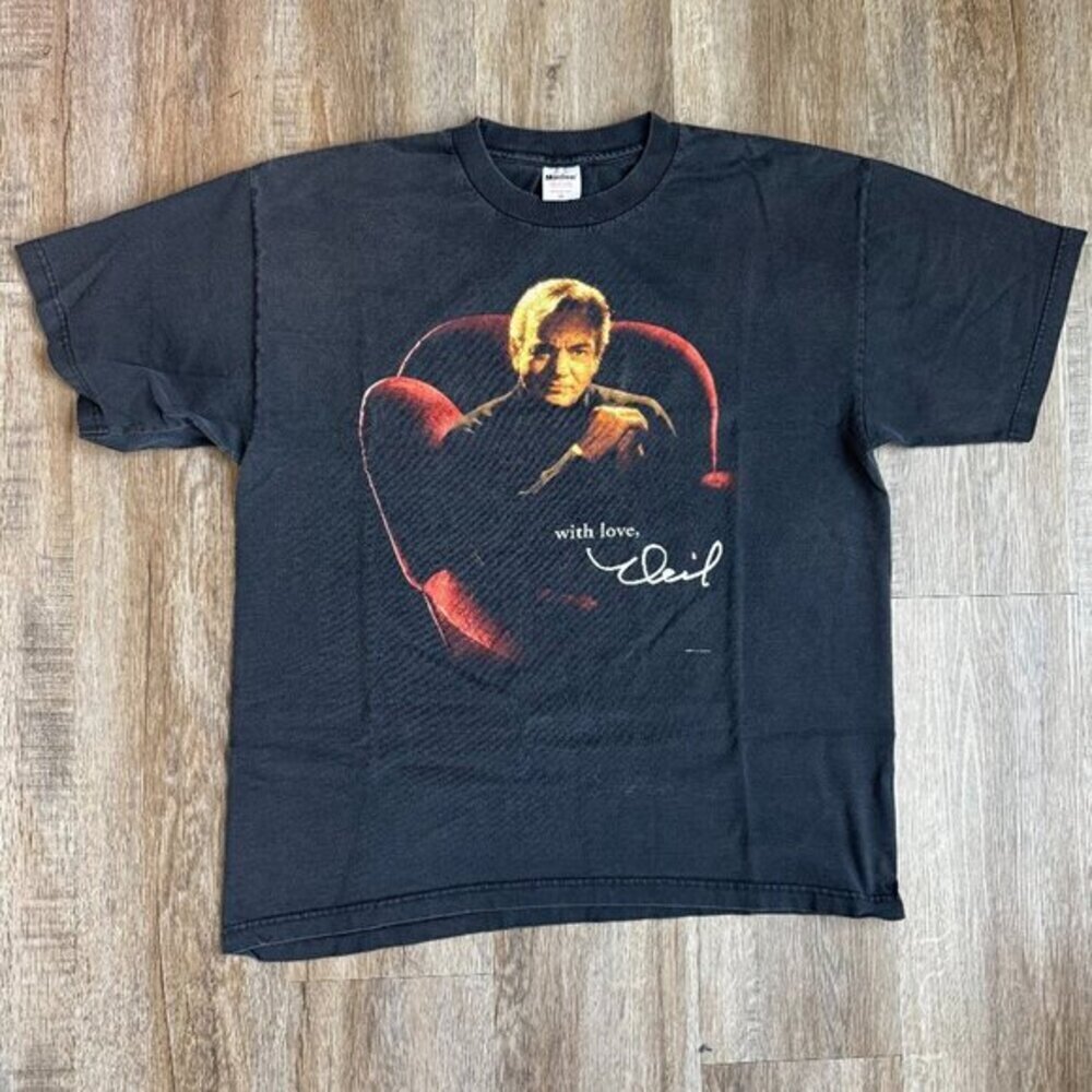 Vintage 90s Neil Diamond T Shirt - XLarge​